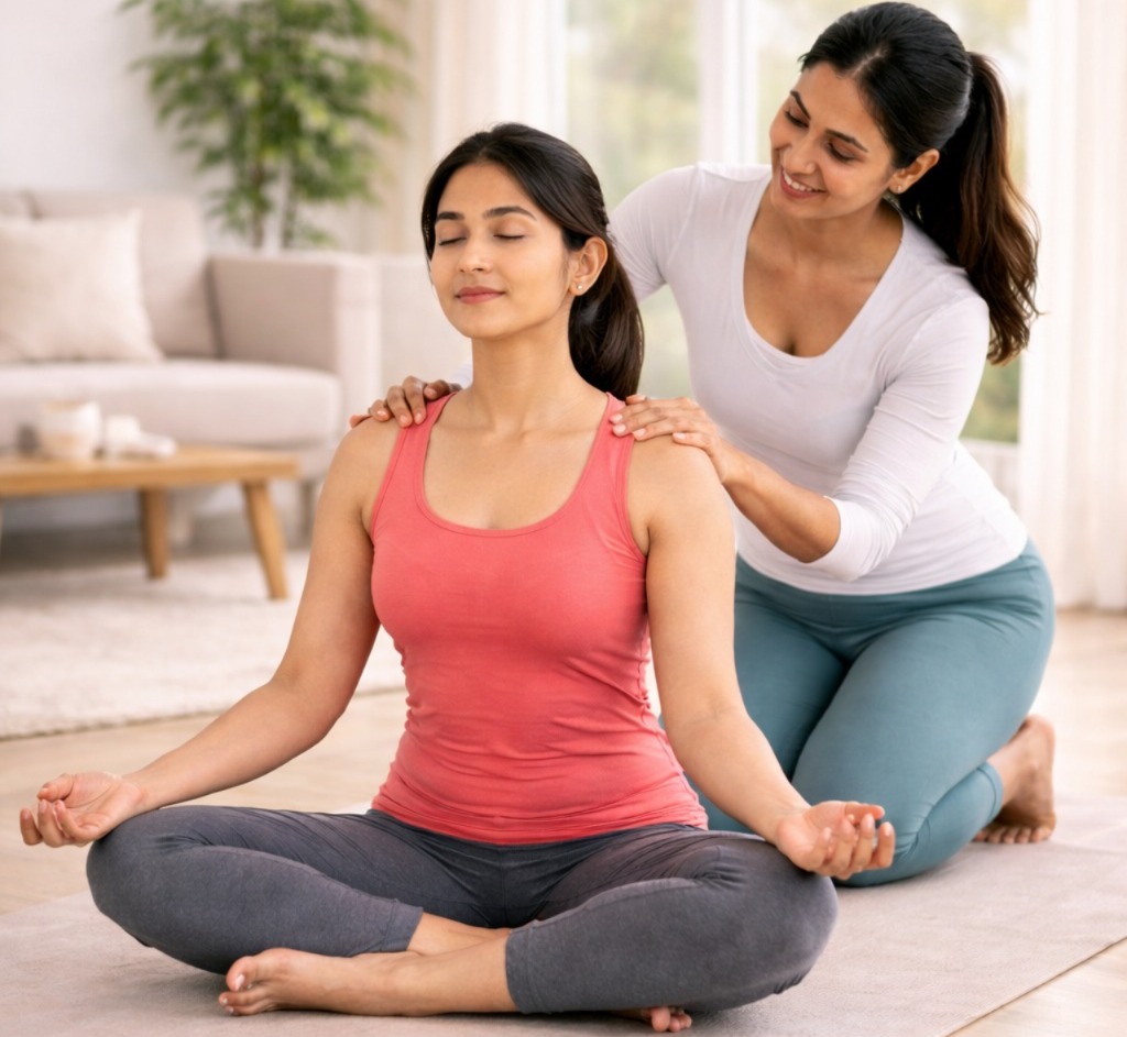 Home Yoga Classes in Noida