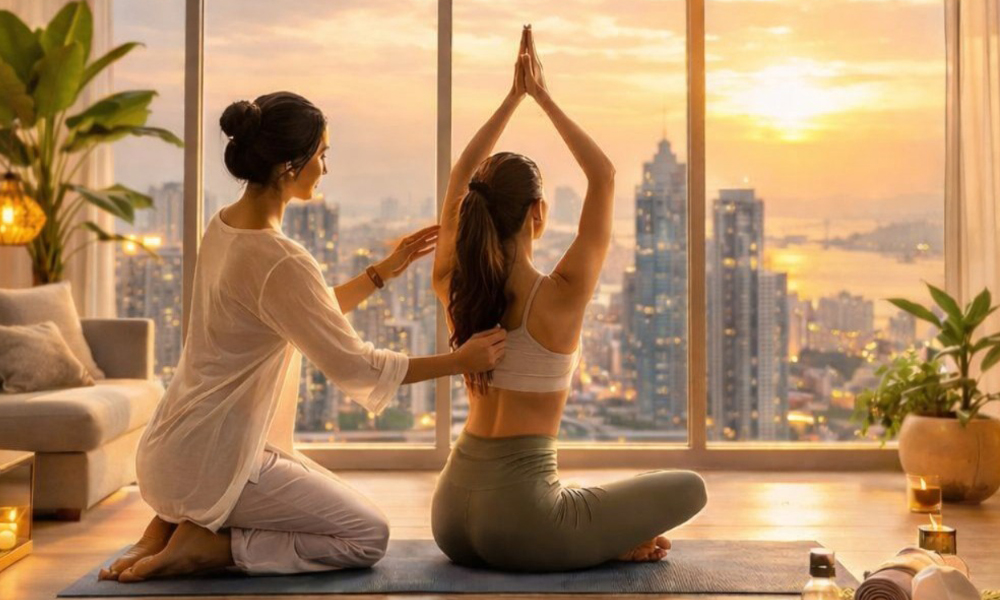Home Yoga Classes in Noida